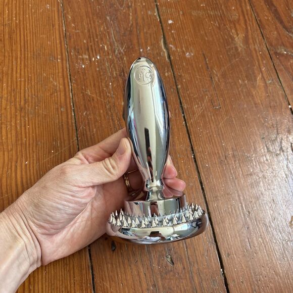 Pampered Chef Stainless Steel Reversible-Head Meat Tenderizer & Pounder - Picture 1 of 3
